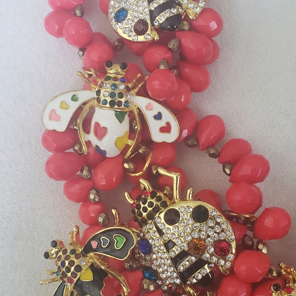 Sassy Jones-Love Bug Necklace